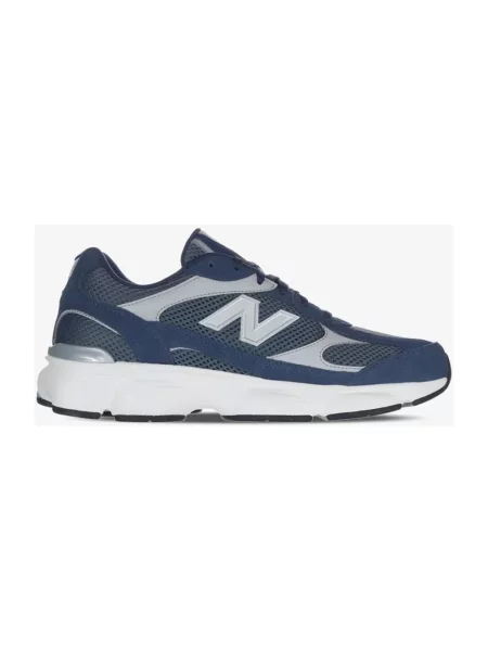 Sneakersy New Balance skórzane niebieskie