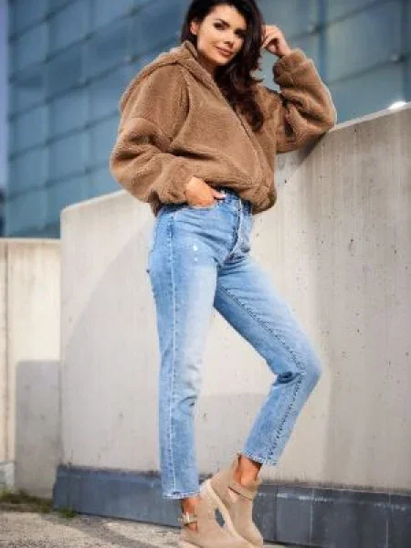 Kurtka bomber Awama brązowy