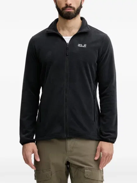 3 în 1 geacă Jack Wolfskin din fleece negru
