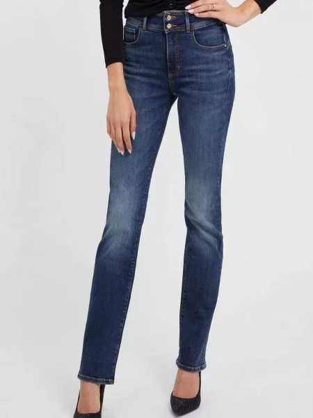 Завужені джинси GUESS темно-синій сині