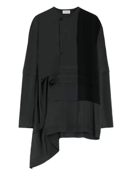 Bluză Lemaire plisată gri