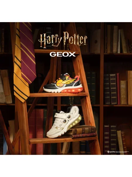 Sneakerși copii Geox negru