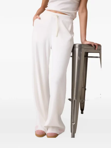 Pantaloni sport Guess alb