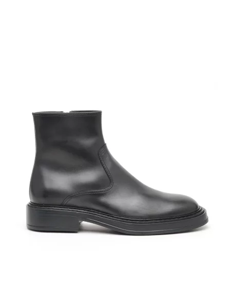 Botki Tod's skórzane czarne
