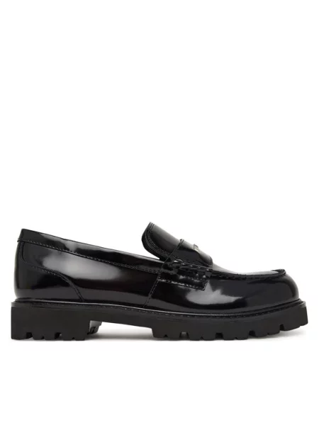 Cipele Karl Lagerfeld slip-on crna