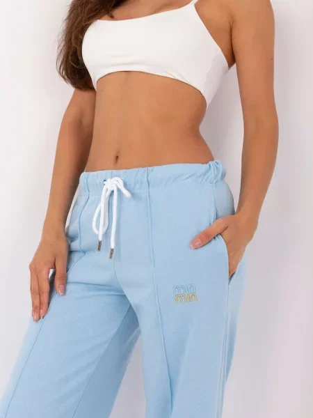 Pantaloni Relevance alb