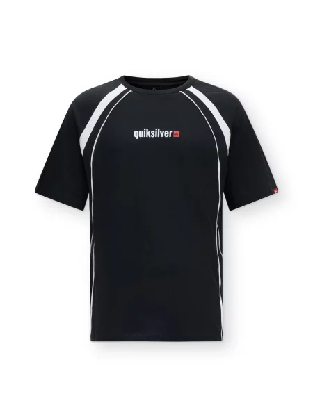 QUIKSILVER Funkčné tričko lososová / čierna biela