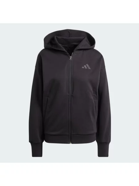 Bluza z kapturem ALL SZN Fleece Full-Zip czarna