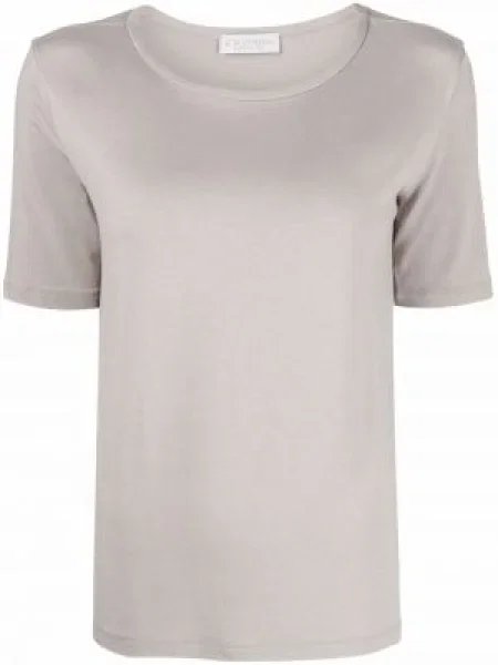 Tricou Le Tricot Perugia cu decolteu în U