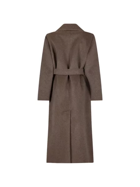 Cu centură palton Weekend Max Mara maro