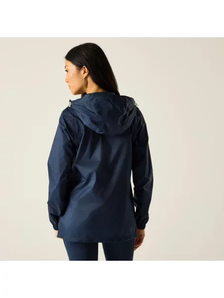 Kurtka trekkingowa Pack It Jacket III kieszonkowa przeciwdeszczowa niebieska