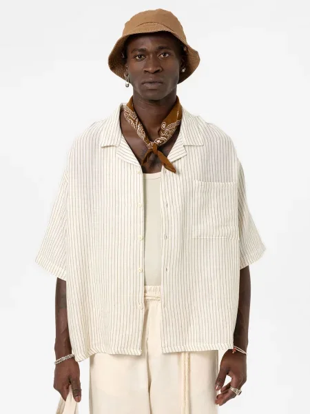 VAMOS CLO Srajca kremna kaki