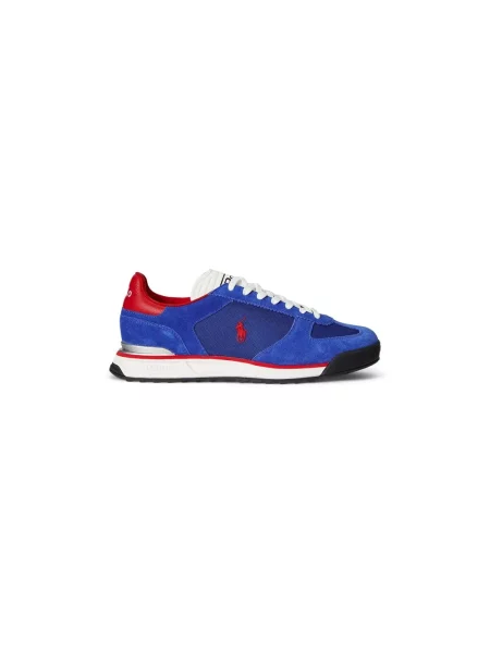 Sneakersy Polo Ralph Lauren zamszowe niebieskie