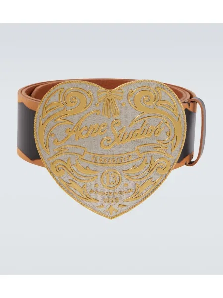 Curea Acne Studios din piele negru