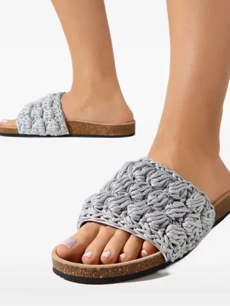 Sandale Jw Anderson fără toc gri