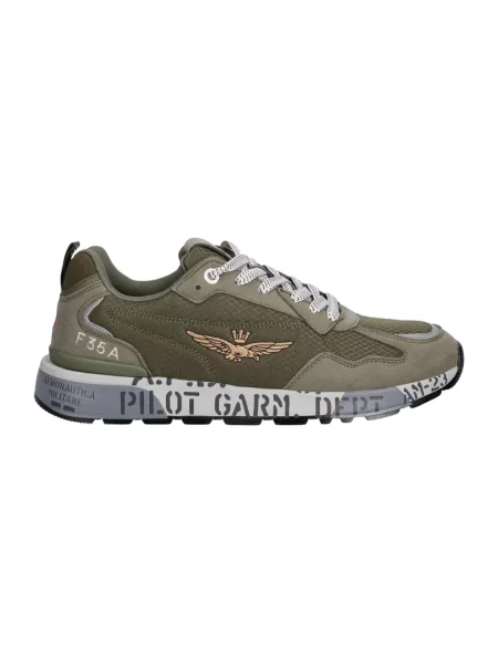 Aeronautica Militare sneakersy SNEAKERS zielone