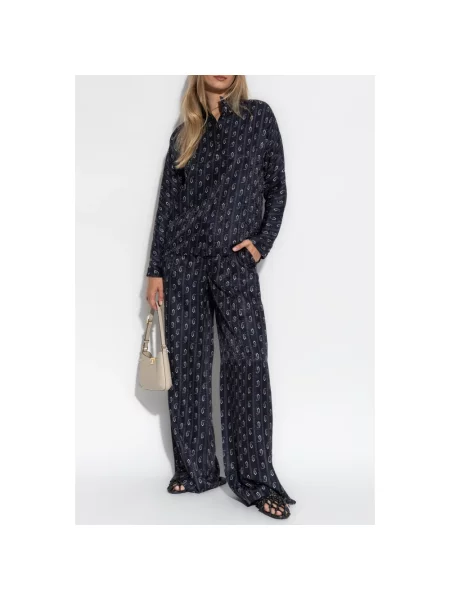 Koszula Tory Burch niebieska