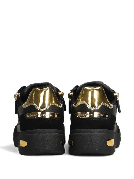 Sneakerși Giuseppe Zanotti din piele negru