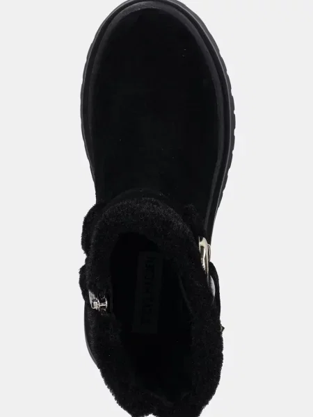 Замшевые ботинки Steve Madden черные