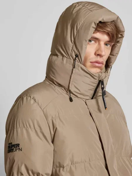 Kurtka pikowana ze stójką Superdry