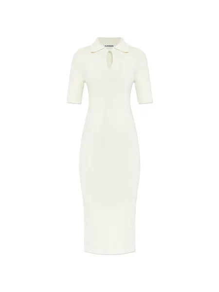 Rochie midi Jil Sander până la genunchi de costum