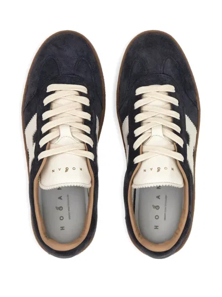 Sneakerși Hogan cu platformă albastru
