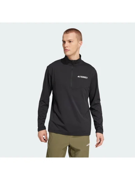Tricou cu mânecă lungă Adidas Terrex negru