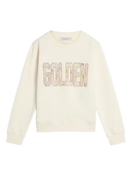Bluza dziecięca Golden Goose biała