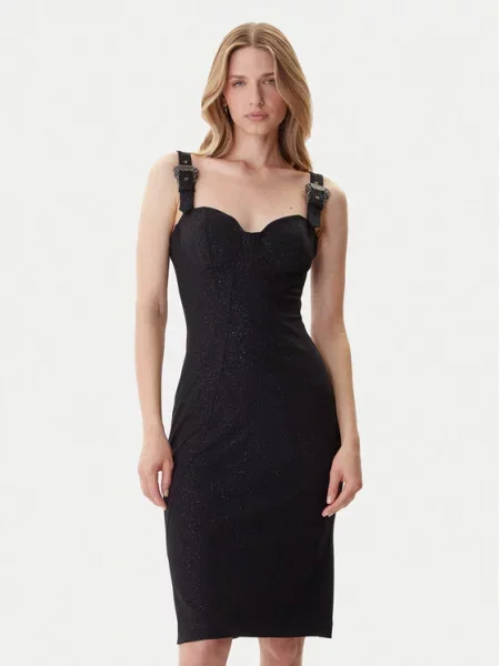 Versace Jeans Couture Трикотажна сукня чорний