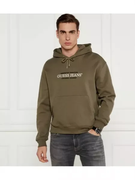 Guess Jeans Hanorac kaki