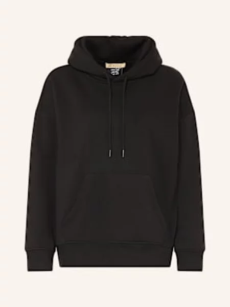 Smith & Soul Bluza Z Kapturem Z Cekinami schwarz czarna