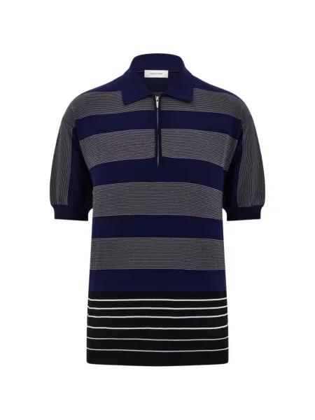 Tricou polo Ferragamo albastru
