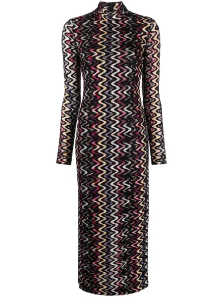Rochie maxi Missoni de costum negru