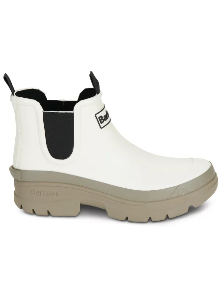 Pantofi Barbour alb