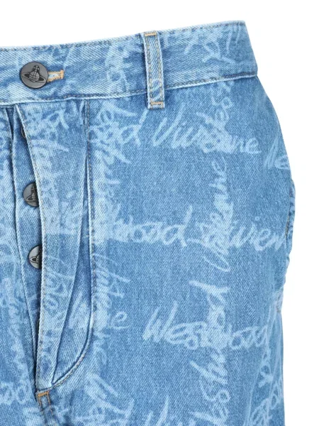 Blugi Vivienne Westwood albastru
