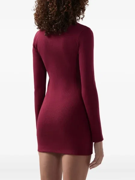Rochie maxi Gcds lungă de costum roșu