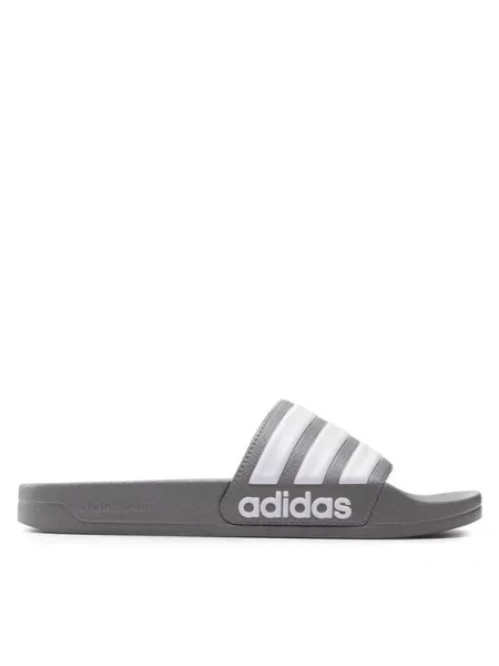 Чехли adidas сиво