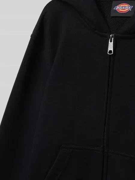 Bluza rozpinana z naszywką z logo model ‘TERRY’ Dickies czarna