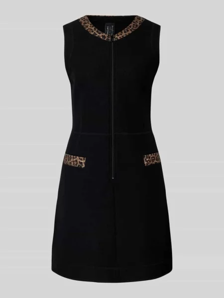 Marc Cain Sukienka schwarz czarna