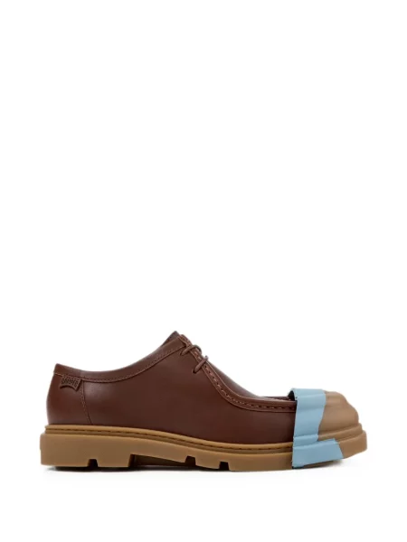 Pantofi derby Camper din piele maro