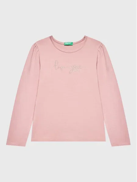 United Colors Of Benetton Блузка рожевий