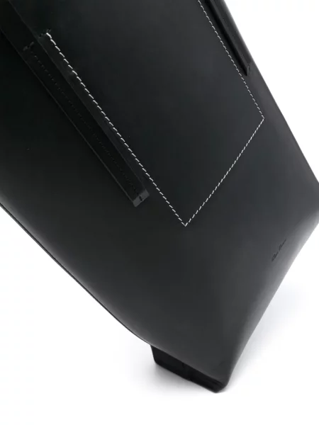 Torba Rick Owens skórzana czarna