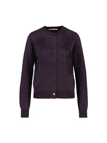 Dzianinowy sweter Mercer Amsterdam fioletowy