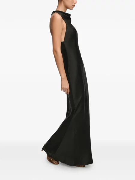 Rochie 12 Storeez cu gât halter negru