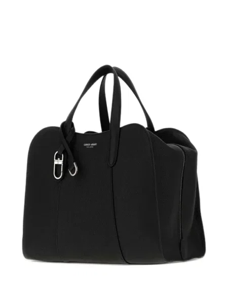 Shopper kabelka Giorgio Armani čierna