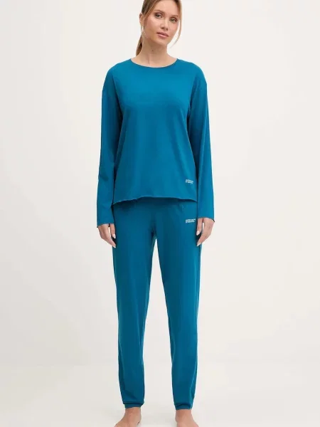 Пижама United Colors of Benetton дамска синьо