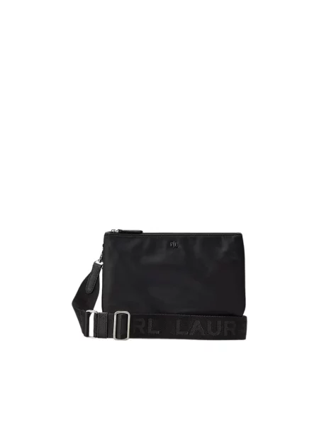 Torebka Ralph Lauren skórzana czarna