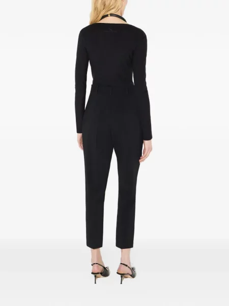 Nohavice Elisabetta Franchi modrá