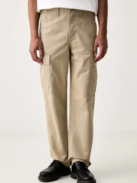 Levi's pantaloni cargo pentru bărbați din XX CARGO STRAIGHT bej