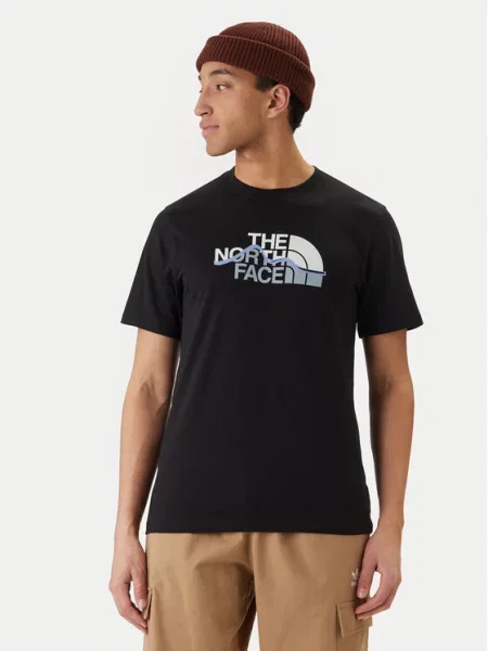 The North Face T-Shirt Mountain Line czarny